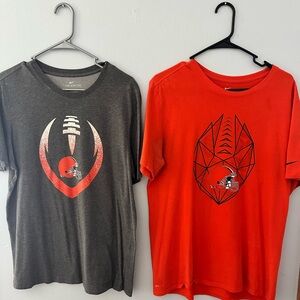 4 Cleveland Browns Men’s Large T-Shirts